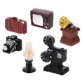 thumbnail image 3 of 1 Set Doll House Electric Appliance Miniature Television Kerosene Lamp Suitcase Phonograph, 3 of 4