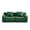 Green, variant on Teddy Fabric Loveseat, Boneless 2 Seater Sofa, Compact Small Space Couch, No Assembly,Black