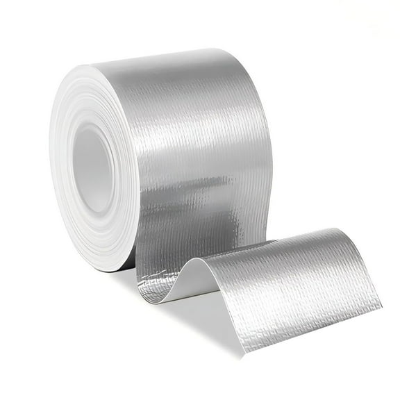 Aluminum Foil Tape, 2 inch x 65 Feet (3.9 mil),Insulation Adhesive Metal High Temperature Tape,High Temperature Heat Reflective Adhesive Backed Tape for Ductwork, Dryer Vent, HVAC