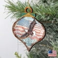 thumbnail image 3 of American Eagle Drop Wooden Ornaments by G. DeBrekht | American Christmas Decor - 8035216, 3 of 9