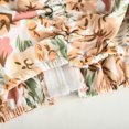 thumbnail image 6 of Babysbule Women Skirts Fashion Women Summer Ruffle Froral Print Casual Strapless Top+ Skirt Set, 6 of 8