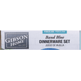 thumbnail image 5 of 16-Piece Band Blue Dinnerware Set – Plates, Bowls & Mugs for 4 | Durable Stoneware | Elegant Design, 5 of 5