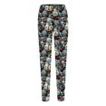 thumbnail image 6 of SNOWSONG Christmas Leggings for Women, Plus Size Leggings Women High Waisted Workout Pants Tummy Santa Print Holiday Legging Tights, Womens Leggings, Tummy Control Leggings Hot Pink M, 6 of 7