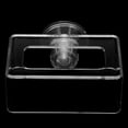 thumbnail image 4 of Fish Feeding Ring, Fish Feeding Square Acrylic Floating Fish Food Feeding Ring Fish Food Feeder Feeding Ring For Fish  Aquarium With Suction, 4 of 8