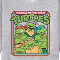 thumbnail image 3 of Teenage Mutant Ninja Turtles - TMNT Retro Group - Men's Crew Neck Fleece Pullover, 3 of 5