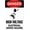 Warning Sign 6, variant on Danger High Voltage Aluminum Sign - 8"x12", Funny Electrical Hazard Warning, Durable Decor for Workshops, Garages, Industrial Areas