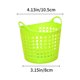 thumbnail image 3 of Plain Desktop Rocking Lid Small Trash Can Living Room Coffee Table Basket Household Table Mini Trash Can, 3 of 6