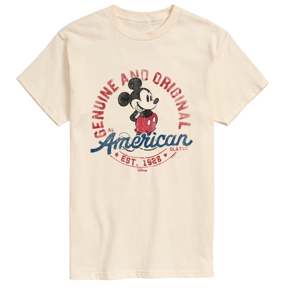 Disney - Mickey American Original - Men's Short Sleeve Graphic T-Shirt