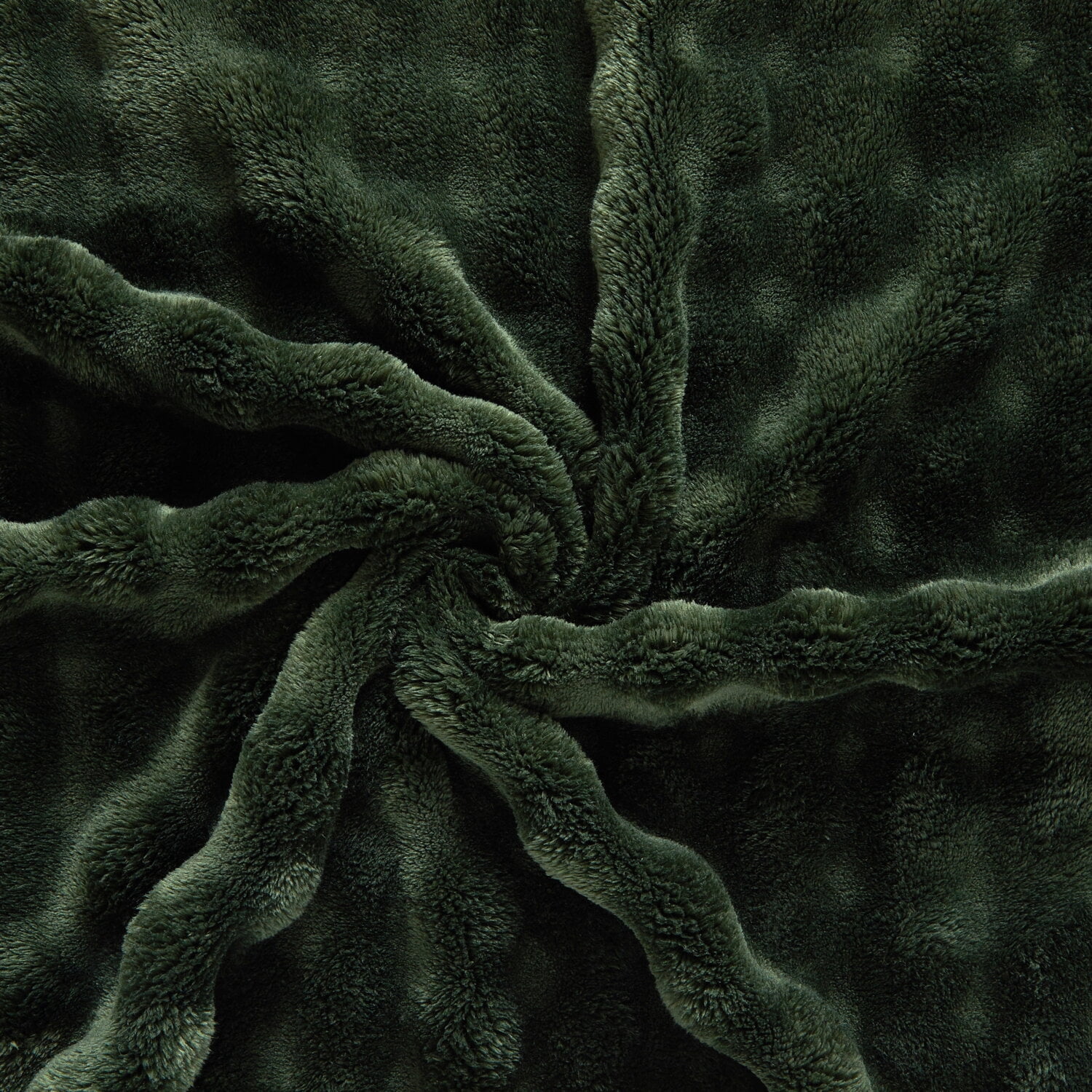 Cozy Haven Luxury Bubble Plush Oversized Couch Throw Blanket, Green, 50 x 72 in