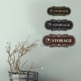 thumbnail image 4 of Designer Storage (Box) Sign (Navy Blue / White) - Small, 4 of 5