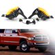 thumbnail image 4 of Gwong Autos 2pcs niebla luz delantera parachoques amarillo lámpara de conducción reemplazo 55077475ac 55077474ac para Dodge-Ram 02-08 Gwong 24014279, 4 of 6