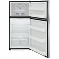 thumbnail image 3 of Frigidaire FFHT2022AS 30" Wide 20 Cu. Ft. Energy Star Certified Top Freezer Refrigerator, Stainless Steel, 3 of 5