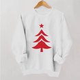thumbnail image 4 of FDGIU 2025 Women's Christmas Sweatshirt - Funny Party Tee, Long Sleeve Loose Fit Pullover Top, Festive Party Blouse, 4 of 5