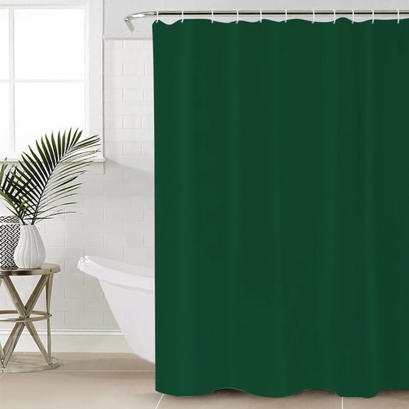 Shower Curtain for Bathroom Dark Hunter GreenWaterproof Bath Curtains Shower Curtains with Hooks,Olive GreenBathroom Curtain Privacy Drapes for Bathtubs Toilet 36x72in