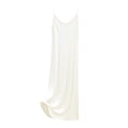 thumbnail image 2 of Sakmal Babydoll Womens Moomoo Nightgowns Cotton Lightweight Sleeveless Nightshirt Solid Long Nightgowns for Women L, 2 of 5