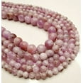 thumbnail image 3 of Genuine Kunzite Gemstone Pink Purple Round 5mm 6mm 7mm 8mm Loose Beads 15.5" Strand, 3 of 8