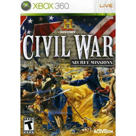 History Channel Civil War: Secret Missions - Xbox (Best Civil War Strategy Game)