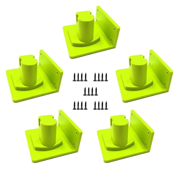 Estante de almacenamiento para máquina de montaje en pared, 5 uds., para 18v One +, soporte para herramientas de batería, estante para taladro