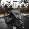 thumbnail image 3 of Adult Tricycle Cover Electric Tricycle Covers,Heavy Duty 420D Oxford Dustproof Bicycle Cover, Windproof Recumbent Trike Cover for Transport 26-29inch, 3 of 8