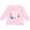 AD-Pink, variant on In a World You Can Be Anything Be Kind Autism Awareness Boys or Girls Long Sleeve Toddler T-Shirt