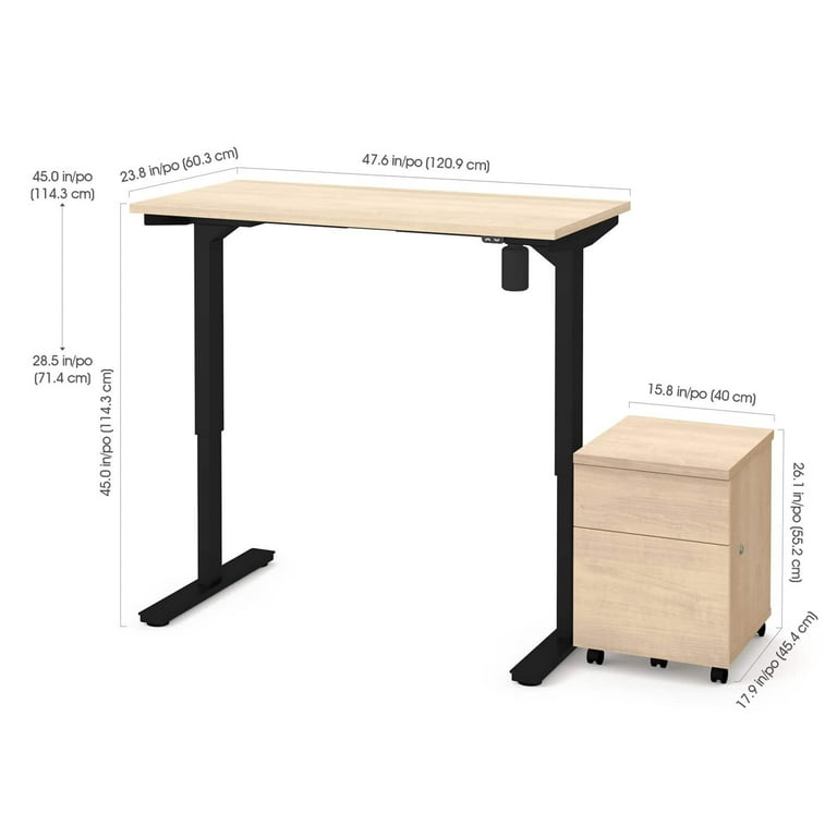 Bestar electric height adjustable table online