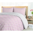 thumbnail image 5 of Ambesonne Easter Bunny Duvet Cover Set, Rabbit Art, King, Rose Champagne, 5 of 6