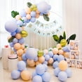 thumbnail image 4 of Balloon Column Stand  Circle Frame Balloon Arch Stand Kit 59.1‘‘ Large Size Reusable Balloon Arch Holder for Baby Shower Birthday Wedding Party Photo Background Decoration, 4 of 7