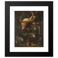 thumbnail image 2 of Franz Werner von Tamm 20x24 Black Modern Framed Museum Art Print Titled - Attributed - Hunting Life with Rabbit and Birds (1700), 2 of 5