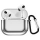 thumbnail image 4 of Funda Para Auriculares Inalámbricos Compatible Con Airpods 3 2021 Galvanoplastia Tpu Funda Protectora Para Auriculares Con Mosquetón Kearding EL016605-01, 4 of 5