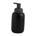 thumbnail image 2 of Dispensador de jabón líquido recargable, recipiente de cerámica para loción líquida y lavado de manos. Negro A, 2 of 9