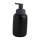 thumbnail image 2 of Dispensador de jabón, contenedor para lavado de manos, botella vacía de cerámica, botella con bomba de loción para Negro A, 2 of 9