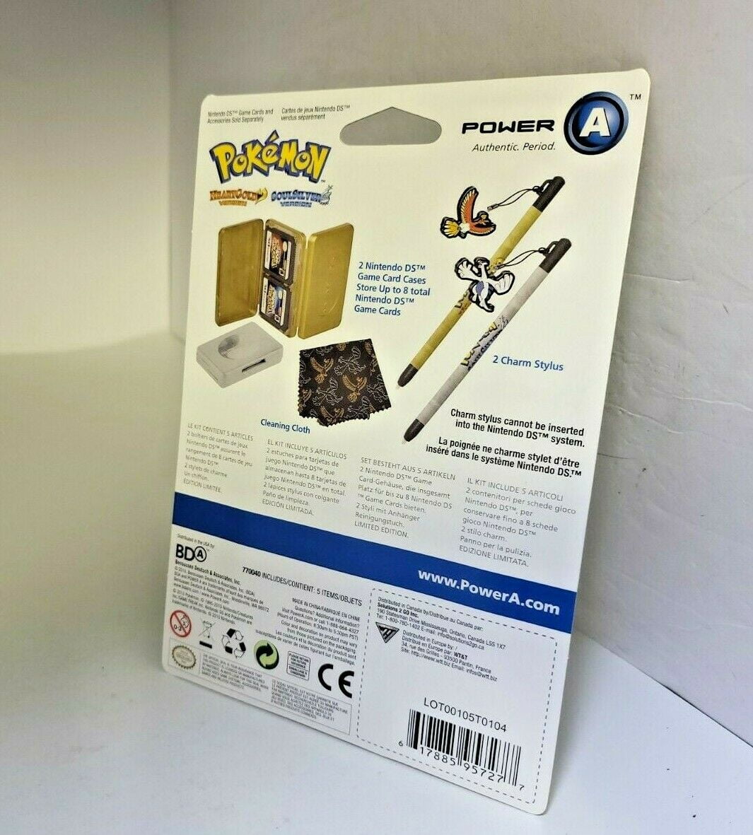Pokemon Heart Gold - DS Replacement Case – GameCaseCaveAU