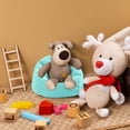 thumbnail image 6 of Doll Car Seat, Handmade Bean Bag Chair for 15-17cm Doll, Anti-Slip Bottom, Cute Doll Accessories for Display, Fans&Collectors Gifts, Durable Corduroy Fabric, 6 of 7