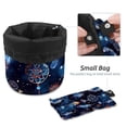 thumbnail image 4 of PhooArto Drawstring Cosmetic Bag, Barrel Shaped Portable Travel Makeup Bags, Color Dreamcatcher Pattern Large Capacity Waterproof Multifunctional Bucket Toiletry Bag, 4 of 6