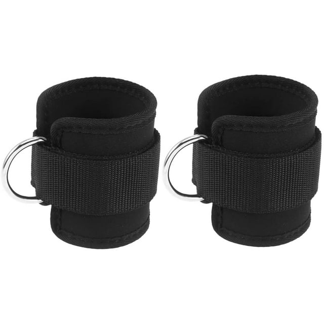 Sangle de Cheville/poignet Réglable pour Femmes, Hommes et Enfants (Noir)