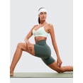 thumbnail image 3 of Shorts CRZ YOGA ButterLuxe Cintura Alta 15 cm Verde Oscuro XS, 3 of 5
