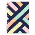 thumbnail image 7 of FORMRS 1-Subject Spiral Notebook 8" x 5" College Ruled 60 Refillable Sheet A5 Hard Cover, Green Stripes, 7 of 7