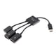 thumbnail image 4 of Adaptador HUB Micro USB con Enchufe Adaptador OTG de Fuente de Alimentación shamjiam Cable USB Tipo C ABS, 4 of 8