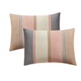 thumbnail image 5 of Sweet Home Collection Winston 7 Piece Suede Comforter Set Blush King, 5 of 7