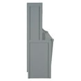 thumbnail image 5 of Generic Queen Size Murphy Bed with Hydraulic Lift & Desk Design, Gray, 5 of 9