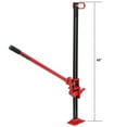 thumbnail image 4 of EastVita Car Jack, 48" Ratcheting Off Road Utility Farm Jack, 3.2 Ton (7000 Pound) Capacity High Lift Farm Jack, Flat Head Shape for Tractor, Truck, Bumper Lift, SUV, Orange, 4 of 6