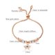 thumbnail image 4 of Pulsera Con Colgante De Estrella De Cristal Y Control Deslizante Ajustable Para Mujer Pulsera Elegante Regalo De Amistad Y San Valentín Inevent AP007006-00, 4 of 6