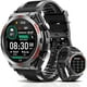 thumbnail image 1 of wonima11 Military Smart Watch, 1.52-Inch Smartwatch with Text and Call, 24/7 Heart Rate Sleep Monitor, Blood Oxygen, and Activity Trackers - Compatible with iPhone and Android, for Men and Women, 1 of 1