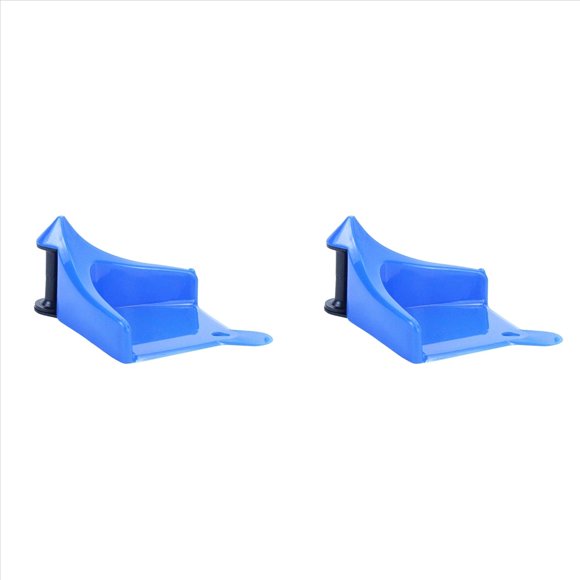 2X Guía Manguera para Automóvil,Rodillo Manguera para Neumáticos Lavado Automóviles,Guía Manguera Neumáticos Previene Presión Manguera Lavadora Atascada Debajo Neumáticos Azul