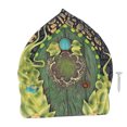 thumbnail image 2 of Porte de Fée en Résine, Accessoires de Jardin de Fées, Porte de Jardin de Fées Miniature avec Vis, Déco de Jardin de Fées pour Mur Extérieur en Forme de Souche d'Arbre, 2 of 7