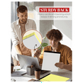 thumbnail image 2 of 6 Pack Yellow Note Pads 8.5 x 11.75Inch Narrow Ruled Lined Writing Paper College Pad, 2 of 7