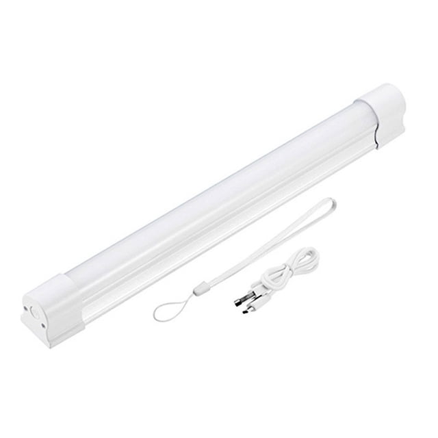 Wosthever Tubos de luz IP55 Banco de energía recargable a prueba de agua Lámpara fuerte y potente Herramienta de iluminación multifuncional 34cm
