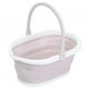 thumbnail image 1 of Barril de cubo de agua de limpieza de fregona plegable portátil para el hogar para uso en el baño rosa claro, 1 of 13