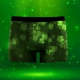 thumbnail image 2 of Felwors Mens I Shenanigans Boxers Funny St Patricks Day Saint Paddy Graphic Underwear, 2 of 3