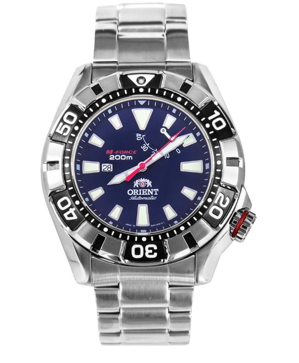 orient diver blue